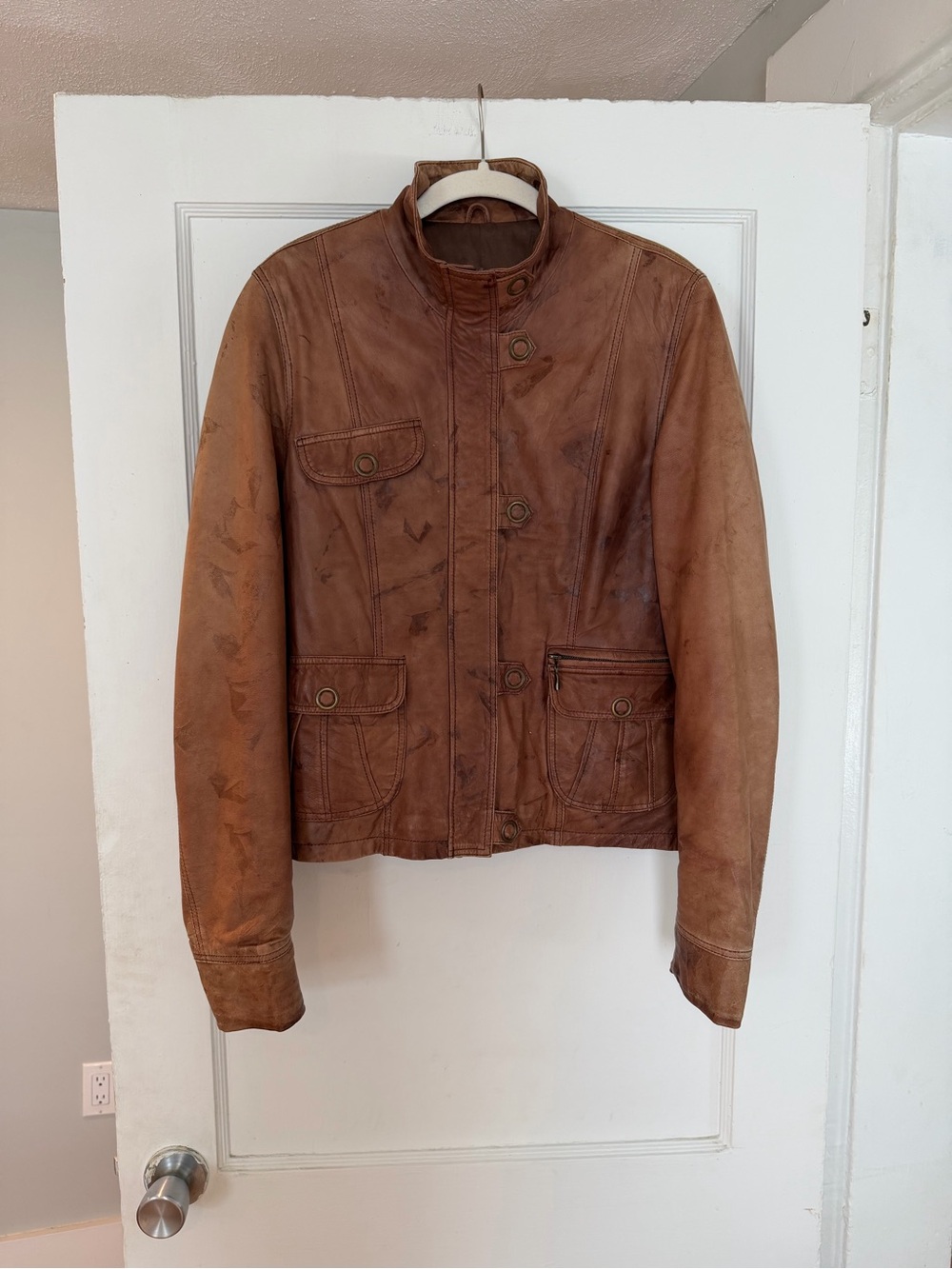 Vintage Lamb Leather Jacket